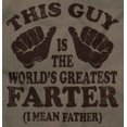 thumbnail image 2 of This Guy Worlds Greatest Farter Funny Men's Graphic T Shirt Tees Brisco Brands X, 2 of 6