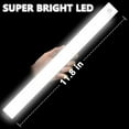 thumbnail image 4 of Under Cabinet Light, Motion Sensor Cordless Magnetic Closet Lighting, USB Rechargeable Night Light with Remote, Adjustable Brightness and Color Temperature, UL Listed, 2 Pack, 4 of 7