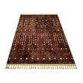 thumbnail image 2 of Prudence Modern Brown Bamboo Area Rugs for Living Room Washable Rugs Boho Moroccan Area Rug Soft Neutral Geometric Bohemian Distressed Indoor Rug for Bedroom Dining Room Office Nonslip Rug, 2 of 8