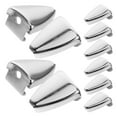 thumbnail image 1 of Raindrops 10pcs Triangle Drum Lug Zinc Alloy For Sound Quality Enhancement In Music Performance, 1 of 6