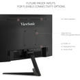 thumbnail image 3 of Viewsonic 24 Inch Full HD 1080p 165Hz 1ms Gaming Monitor with Adaptive-Sync Eye Care HDMI and Display Port, 3 of 7