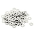 thumbnail image 2 of Uxcell M3 x 8mm x 0.6mm 304 Stainless Steel Flat Washer for Screw Bolt (100-pack), 2 of 3
