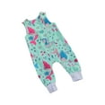 thumbnail image 3 of Infant Baby Cartoon Patterns Jumpsuit, 6 12 18 24M 3T Cute Style Sleeveless Round Neck Romper, 3 of 5