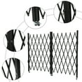thumbnail image 1 of Miumaeov Double Folding Security Gate, 5' H x 10' W Folding Door Gate, Iron Accordion Security Gate, Flexible Expanding Security Gate, 360° Rolling Barricade Gate, Scissor Gate or Door with Keys, 1 of 15