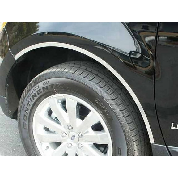 Stainless Steel Wheel Well Trim 4Pc Fits 2007-2014 Ford Edge WQ47610 QAA