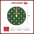 thumbnail image 2 of Sikiie green Christmas Element Christmas Tree Skirt, Christmas Tree Decorations, Christmas Decor, Tree Mat Decoration(30-48IN)-36", 2 of 6