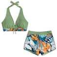 thumbnail image 1 of Nuevo traje de baño de bikini dividido de cintura alta sexy para mujer, 1 of 8