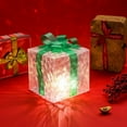 thumbnail image 4 of Blueek Christmas Lighted Gift Boxes, Light Up Present Boxes, Plug in Lighted Xmas Boxes for Outdoor Indoor Christmas Tree, Yard, Home Decor, 4 of 6