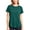 Green, variant on Hurxie Workout Tops for Women Activewear Short Sleeve Shirts Gym Clothes Pilates Running Yoga Tops Quick Dry Gray,S