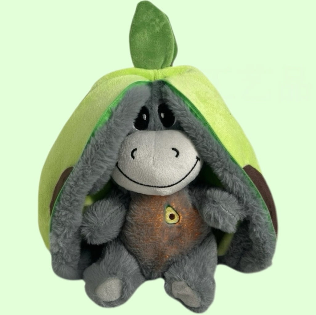 “Cute Breathing Plush Toy, Soothing Musical Stuffed Animal Doll for Kids and Babies, Soft Sleep Companion Plushie with Calming Sound and Gentle Breathing Motion, Perfect Bedtime Gift for Girls and Bo