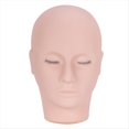 thumbnail image 1 of Cabeza de Maniquí para Práctica de Extensiones de Pestañas 4D, Herramientas de Entrenamiento para Injerto de Pestañas, Herramientas de Maquillaje para Enseñar Maquillaje., 1 of 5