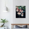 thumbnail image 3 of Nawypu Plant Canvas Wall Art Home Decor For Living Room Plant Painting Drooping Begonia Pictures Modern Artwork Decor for Living Room, Bedroom, Bathroom, Office,Home, 3 of 4