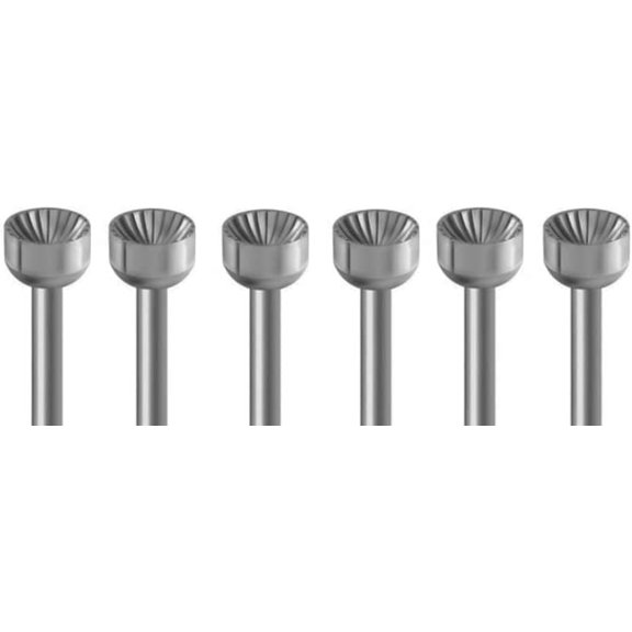 Klein Burs, Cup, 6 Pack, 1.30 millimeters