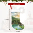 thumbnail image 4 of Honeii Lake Forest Dinosaur for Christmas Stocking,Large Xmas Stocking,Holiday and Family Stocking for Fireplace Christmas Holiday Party Decoration, 4 of 7