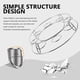thumbnail image 4 of unbranded Soporte De Cocina Plateado Para Ollas Y Wok Con Superficie Anti-Deslizante Y Compacto, 4 of 8