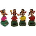 thumbnail image 1 of RV Coche móvil de bailarina hawaiana de 4 piezas, coche de juguete solar, muñeca oscilante Ha, 1 of 5
