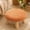 Orange, variant on Miwamany Embossed Leaf Round Stool Cover Stretch Fabric Swivel Rolling Bar Stool Cushion Slipcover Cover for Home Kitchen Dining Room (11.81-14.96 in)
