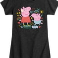 thumbnail image 3 of Peppa Pig - Golden Hour Sketch - Girls Toddler And Youth Fitted Short Sleeve Tee, 3 of 5