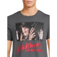 thumbnail image 2 of Nightmare on Elm Street Apparel, Men's Graphic Crew Neck Short Sleeve Graphic Tee, Sizes S-3XL (Men's & Big Men's), 2 of 5