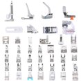 thumbnail image 1 of Multifuncional prensatelas juego de piezas de unión de bordes dobladillo enrollado prensatelas prensatelas Kit de accesorios para máquina de coser 52 piezas Kearding JJ13044-00B, 1 of 5