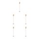 thumbnail image 1 of Naiovety Cuchara mezcladora trenzada de acero inoxidable, cucharas agitadoras en , postre, bebida, vajilla, accesorios para Bar, oro rosa Type2 NO2, 1 of 6
