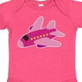 thumbnail image 4 of Inktastic Girls Pink Airplane Pilot Girls Baby Bodysuit, 4 of 5