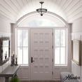 thumbnail image 3 of Hunter - Merlin 3-light Noble Bronze, Small Chandelier, Dimmable, Industrial Style, Empire Shaped, for Bedrooms, Dining, Living Rooms - 19804, 3 of 9