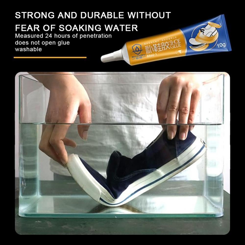 Strong Shoe Glue Adhesive Shoemaker Waterproof Strong Boot Glue Shoe Repair  Kit 60ml Shoe and Boot Repair flexible repair film