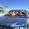 thumbnail image 2 of Binienty Rottweiler Car Windshield Sun Shades 2 Pack American Flag Auto Front Window Blocks UV Rays Easy to Install Foldable Car Sunshades Protector Accessories for Cars Sedans Truck SUV, 2 of 7
