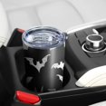 thumbnail image 5 of 20oz Tumblers Halloween Bat Pattern Stainless Steel Vacuum Insulated Double Wall Travel Tumbler Cups Mug with Lid and Straw,Cleaning Brush for Cold & Hot Drinks, 5 of 7