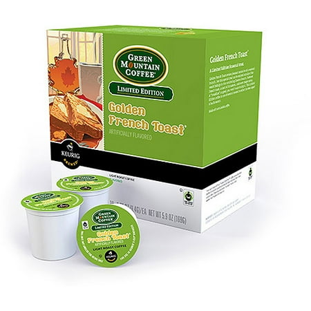Keurig K-Cups Green Mountain Golden French Toast Coffee, 18ct - Walmart.com