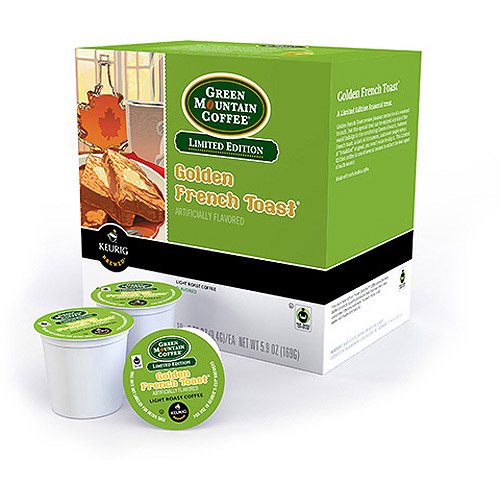 Keurig KCups Green Mountain Golden French Toast Coffee, 18ct Walmart
