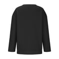 thumbnail image 4 of Bnwani Toddler Sweatshirt Long Sleeve Oversized Fleece Sweatshirt Cute Plain Tops Pullover, 4 of 6