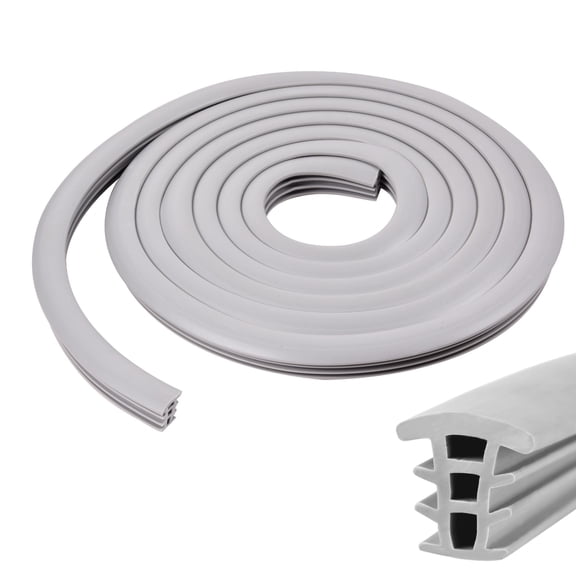 50 Ft Trial Pack Flexible Rubber Strip for Concrete Crack Repair and Replacement - Weather and Aging Resistant Expansion Joint Filler for Driveways and Sidewalks