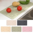 thumbnail image 1 of Drain Mat Convenient Foldable Countertop Drying Pad Heat Resistant Silicone Drain Pad for Home Kitchen, 1 of 7