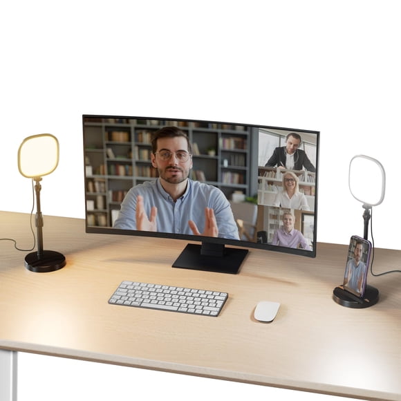 Ring Light NEEWER Basics 2 Pack 5 Full Screen LED w/ Stands