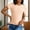 Pink, variant on Women's Casual Basic Going Out Crop Tops Slim Fit Short Sleeve Crew Neck Tight T Shirts Black XL