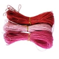 thumbnail image 1 of 3 Piezas 80 Metros De Cera De Cera De Cuerda 1mm Rojo + Rosa + Rojo Rosa Rojo + rosa + rosa rojo Sunnimix Cables encerados de algodón, 1 of 7