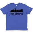 thumbnail image 3 of Inktastic Providence Rhode Island City Skyline Youth T-Shirt, 3 of 5