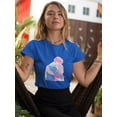 thumbnail image 2 of Manga Couple Soft Embrace T-Shirt Women -Image by Shutterstock, Female 4X-Large, 2 of 4