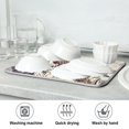 thumbnail image 7 of Yayeee Dish Drying Mat for Kitchen Counter 18"x24" Microfiber Absorbent Pad, Beige Astronaut, 7 of 7