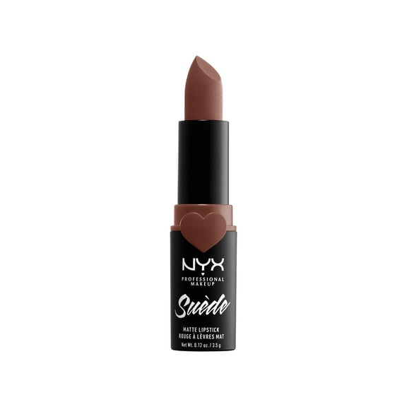 NYX Professional Makeup Suede Matte Lipstick, lightweight vegan formula, Free Spirit