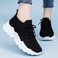 thumbnail image 2 of GHIIYER Chaussures Décontractées pour Femmes Espadrilles pour Femmes Chaussures à Plateforme Rehaussantes avec Maille Respirante à Lacets Chaussures de Marche Extérieur, 2 of 6