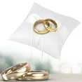 thumbnail image 4 of Cojín De Almohada Para Anillo De Bodas, Cojín Para Anillo De Bodas, Simulación De Uso Múltiple, Poliéster Perlado + Plástico Para Bodas, Compromisos, Decoración De ANGGREK Otros, 4 of 8
