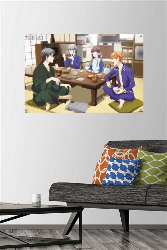 Fruits Basket - Teaser 2 Wall Poster with Pushpins, 22.375" x 34"