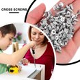 thumbnail image 3 of Mutably 600 Pcs Screws for Receptacle Outlet Cover Wall Plate Light Screws, 3 of 10