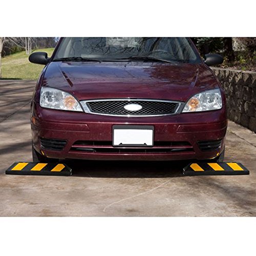 Buy DHPB4 22' Rubber Parking Block Curb (Garage/Driveway), Heavy duty