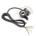 thumbnail image 4 of Control de del acelerador del pulgar de 48V con indicador de potencia, accesorios del controlador, pieza con Cable, Kit de ciclismo para Soledad Acelerador de pulgar, 4 of 6