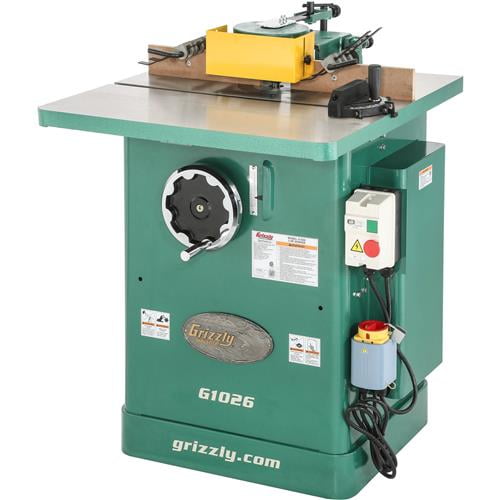 Grizzly Industrial G1026 3 HP Shaper