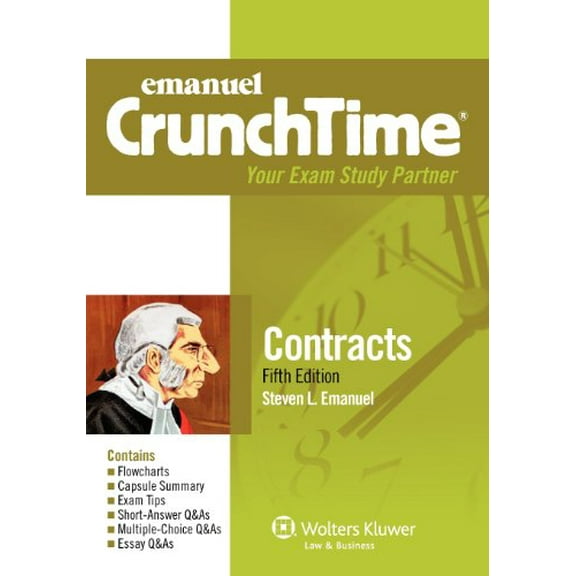 Pre-Owned Emanuel Crunchtime: Contracts (Paperback) 1454809183 9781454809180